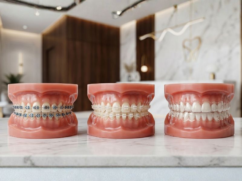 Orthodontics — clear aligners and braces treatment